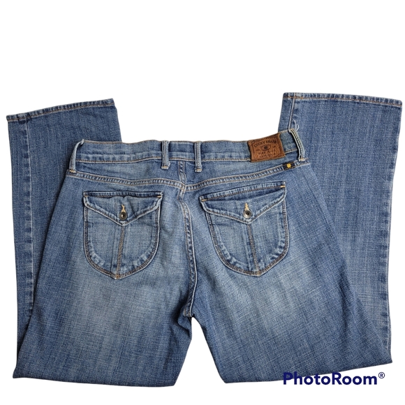 Lucky Brand Womens Straight Leg Jeans Crop Denim Jeans Size 29 - Picture 3 of 6